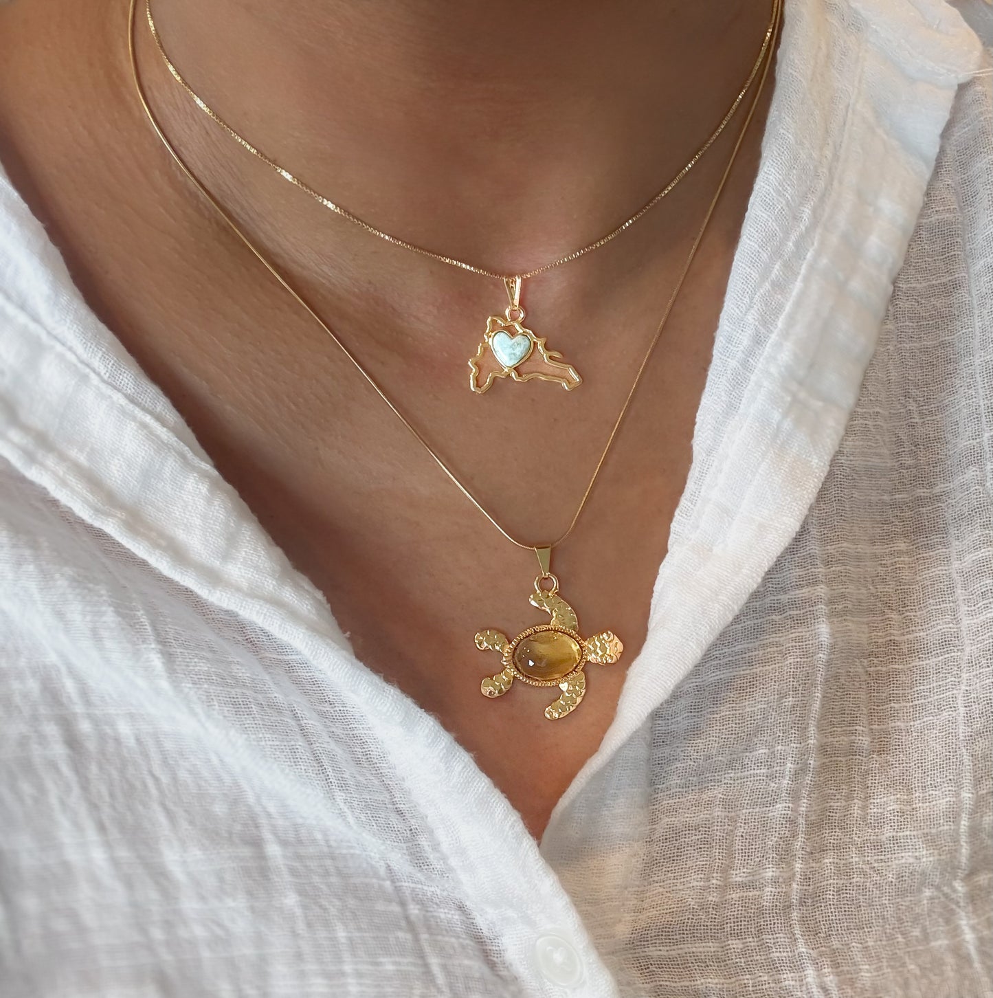 Hawksbill turtle Neckaces