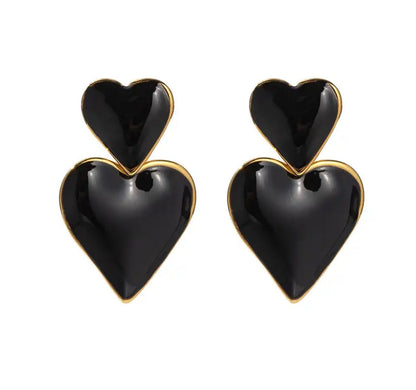 Sunny heart earrings