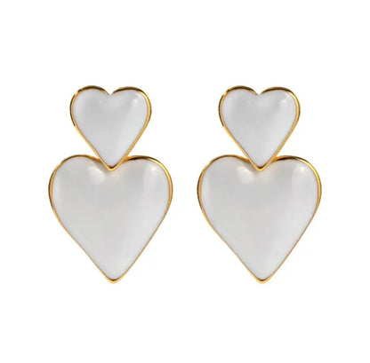 Sunny heart earrings
