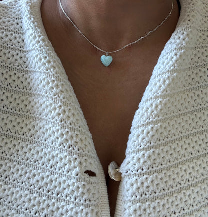 Caribbean Heart Necklaces