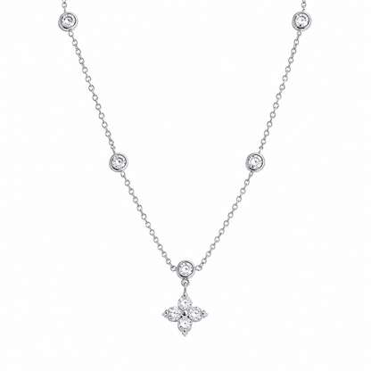 Aura Blossom Station Necklace
